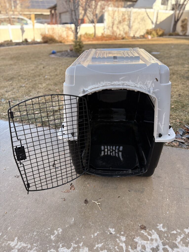 Giant Dog Transport Cage Crate Carrier