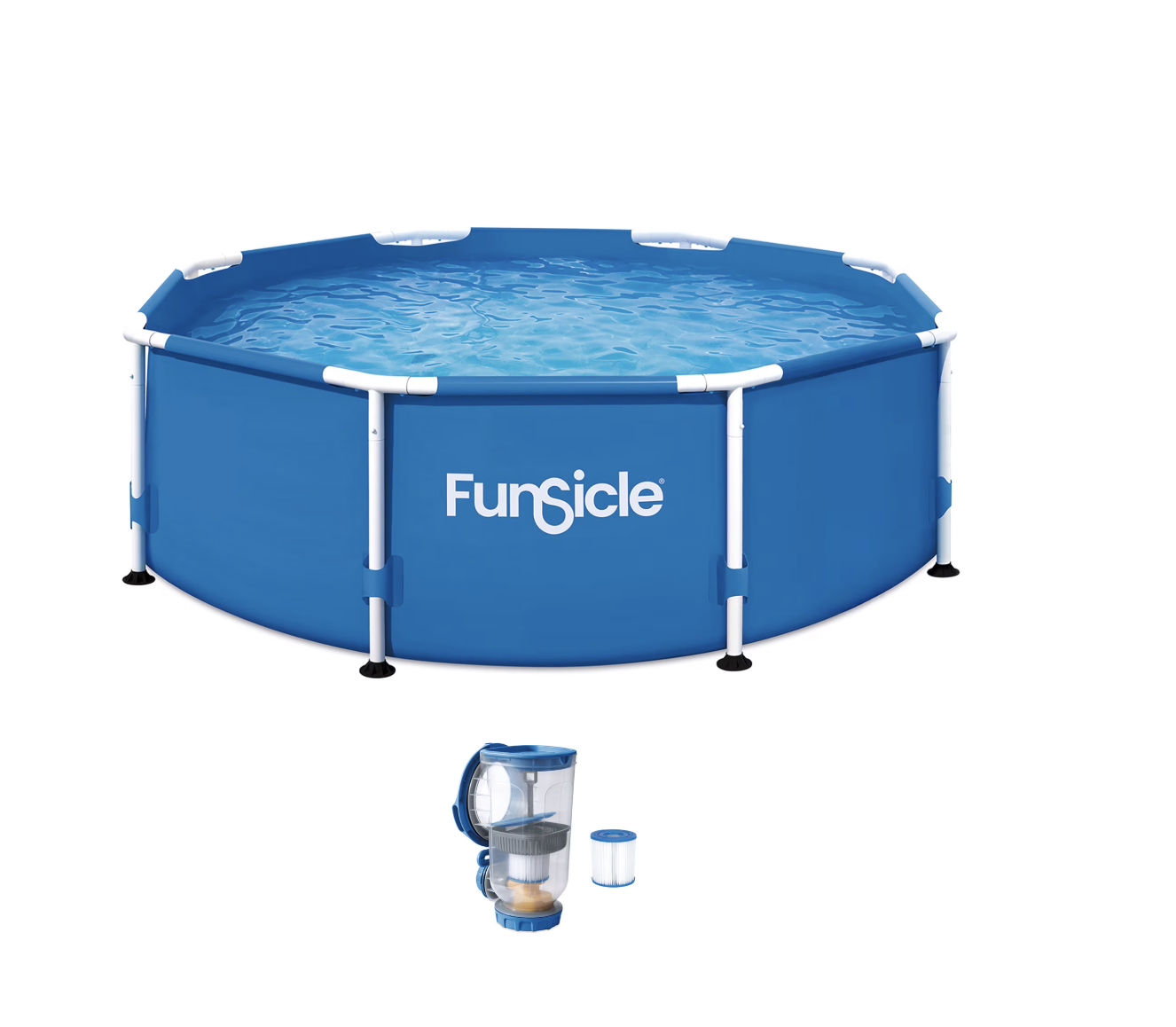 New in box - Swimming Pool 8 ft round, 30 in deep
