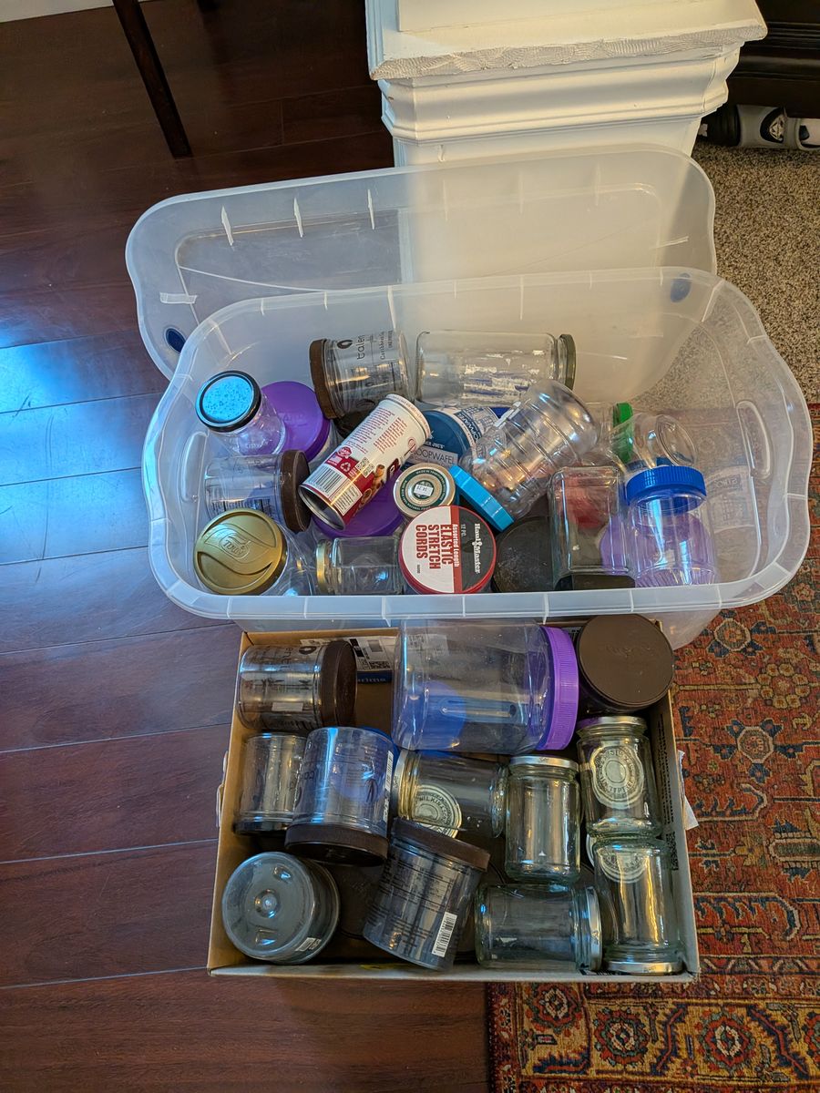Collection of jars