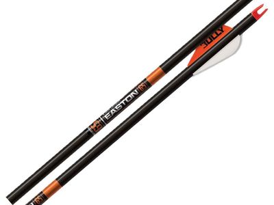 Easton Bowhunter 6.5mm 340 Acu-Carbon Arrows - cut for 28.5" draw - Like New condition