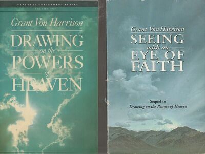 4 books by Grant Von Harrison, drawing on powers of heaven and 3 others