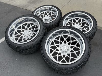 NEW 26x14 fittipaldi forged ftf508 wheels/ 37x13.50r26 tires 8x6.5