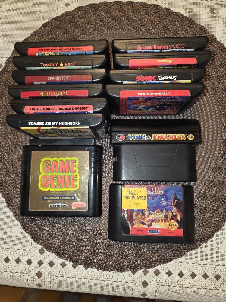 Sega genesis games ( prices in description)
