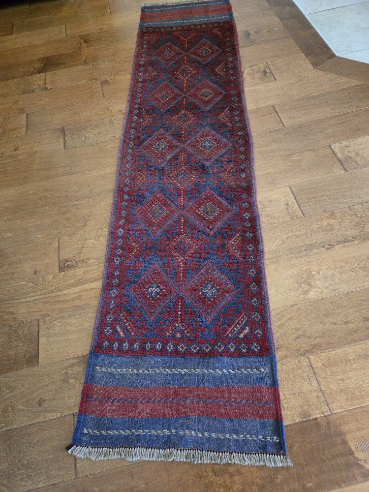 Handwoven Afghan Mashwani Carpet Runner