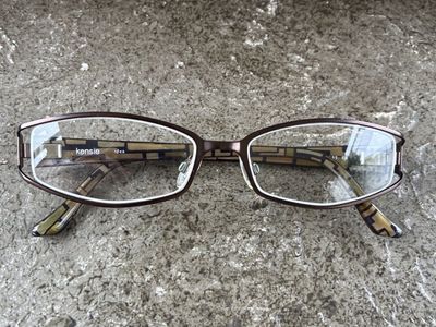 KENSIE IDEA EYEGLASS FRAME CAT EYE PB 51-16-135 WOMENS METAL & PLASTIC