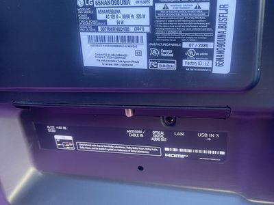 LG NanoCell 65NANO90UNA 65" 4K UHD Smart TV - Excellent Condition