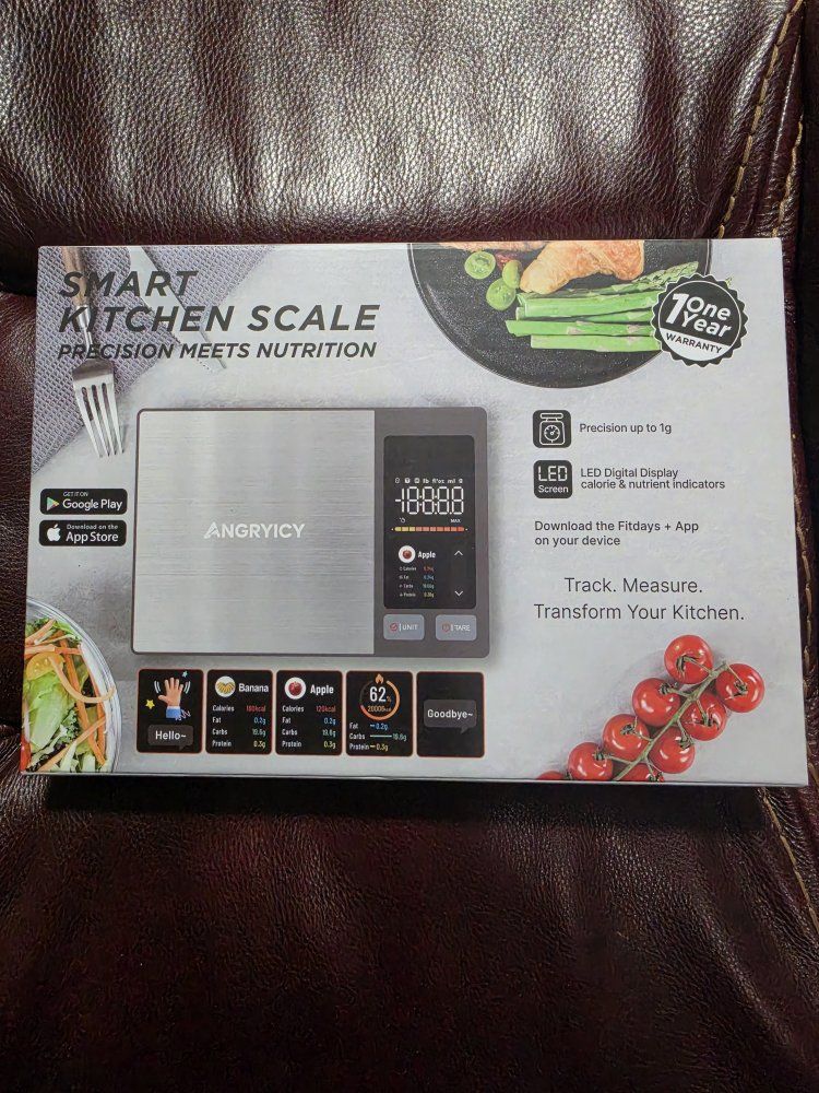 25$ - Smart Food Scale BRAND NEW