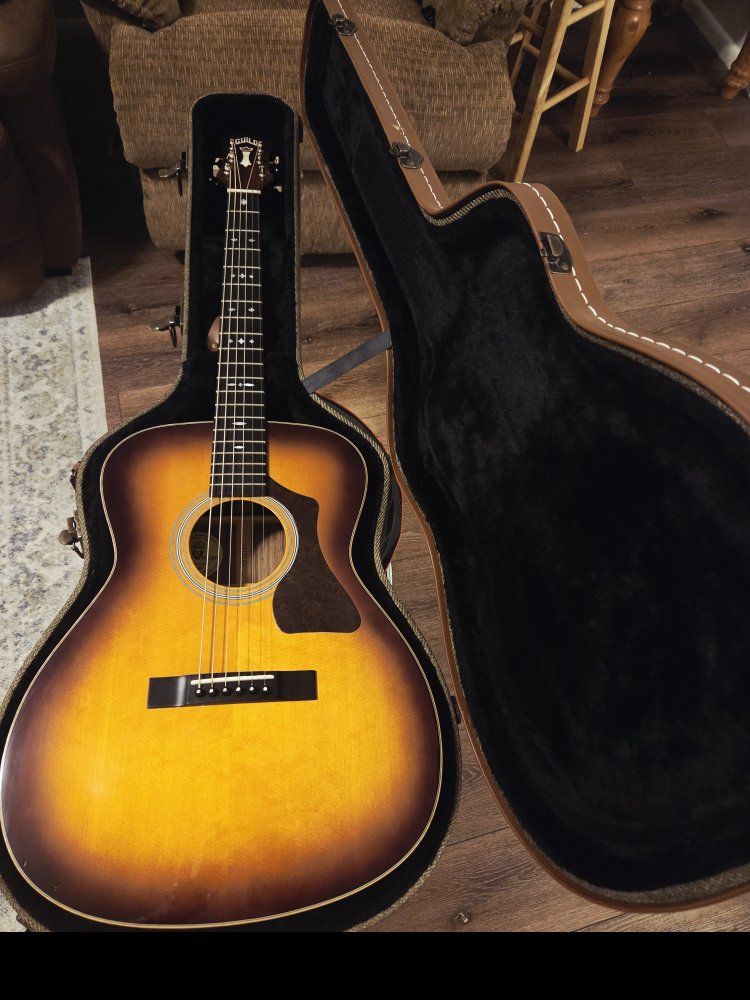 Guild GAD-30R Rosewood Orchestra Acoustic Guitar - Tea Burst Finish