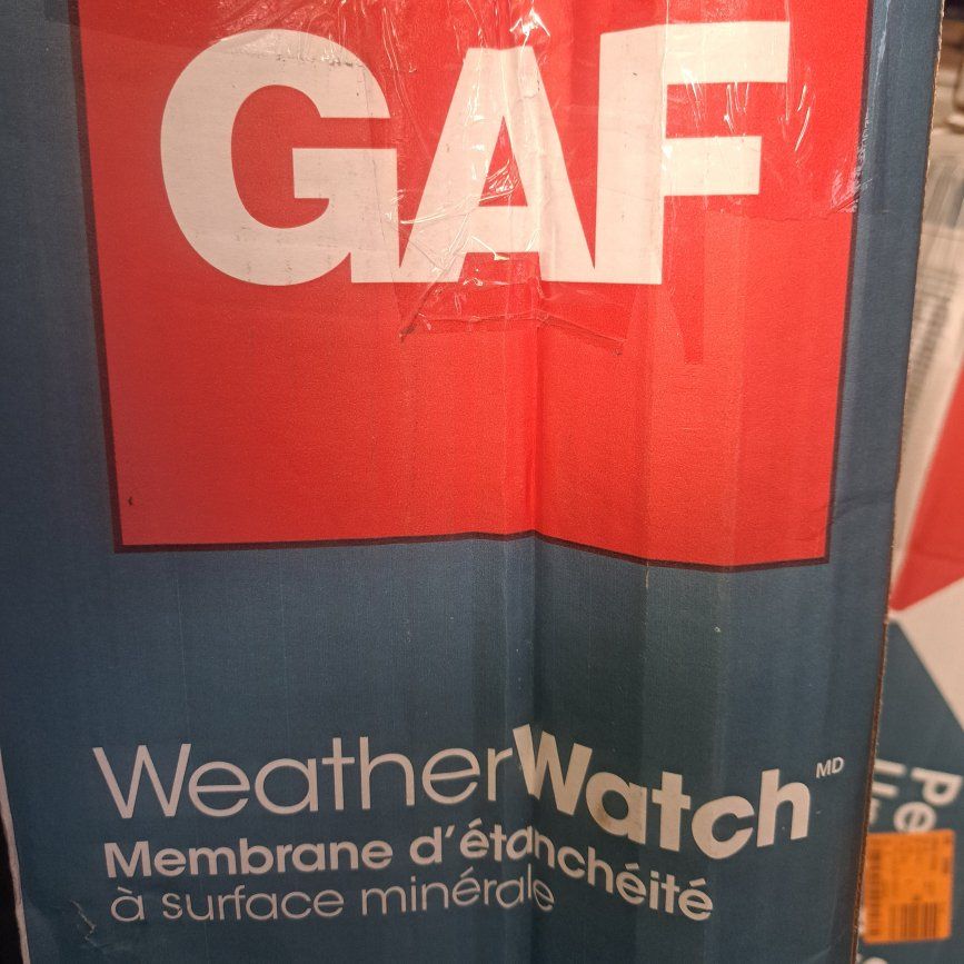GAF peel & stick Underlayment