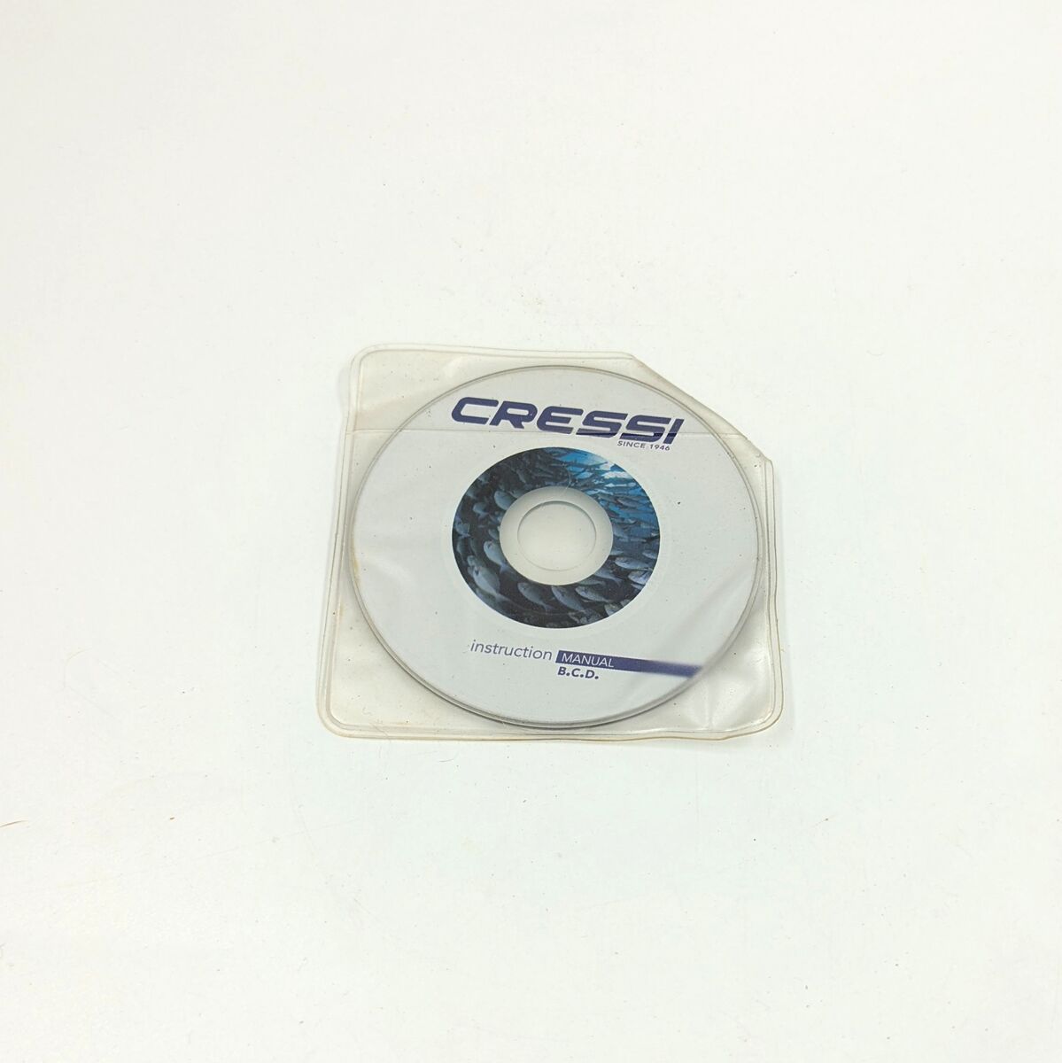Cressi Scuba Diving B.C.D Instruction Manual