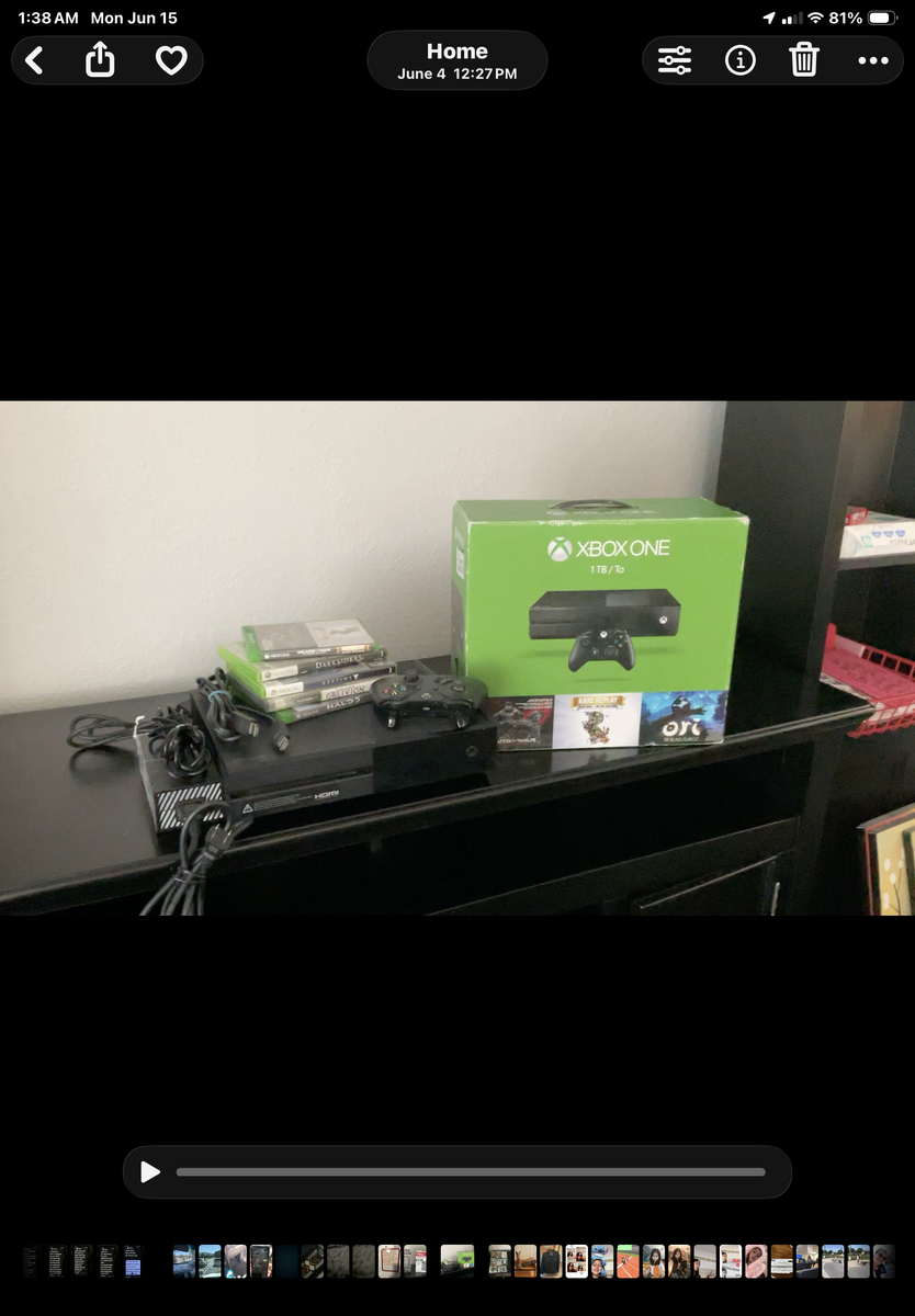 Xbox One 1TB Console Bundle with Controller, Games, and Accessories - Great Condition!