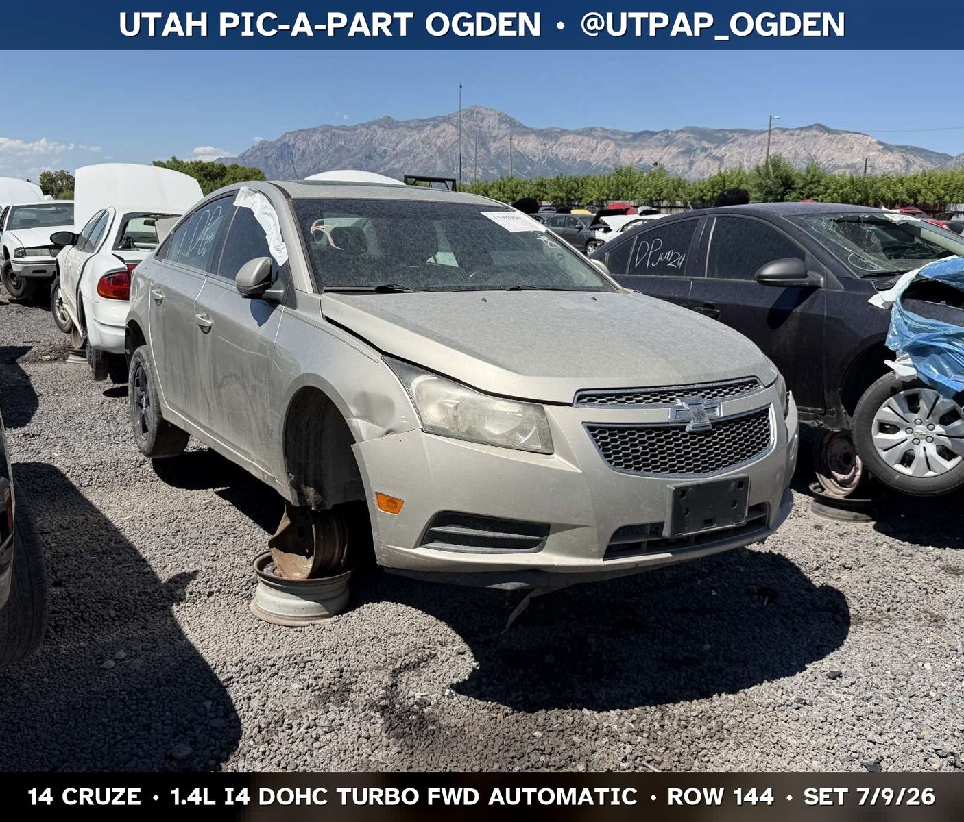 2014 Chevrolet Cruze Parts - UTPAP Ogden