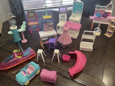 Barbie Play Furniture Lot