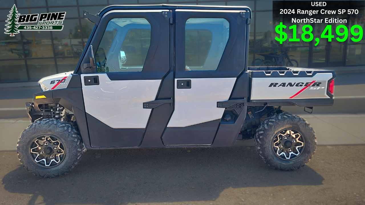2024 Polaris Ranger Crew SP 570 NorthStar – Full Cab – 3,177 Miles
