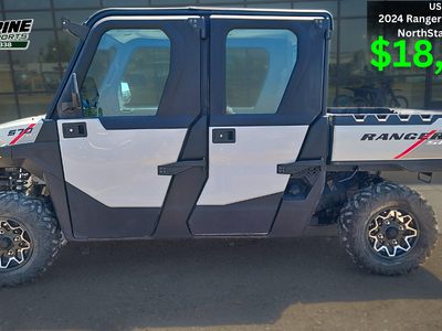 2024 Polaris Ranger Crew SP 570 NorthStar – Full Cab – 3,177 Miles