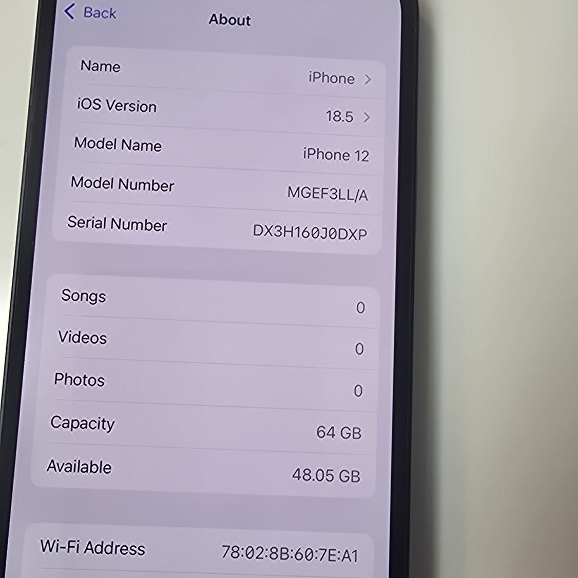 iphone 12 64g black att