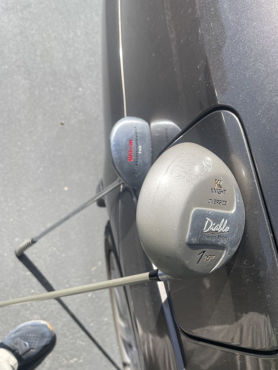 Knight Oversized Diablo #1 and Wilson Harmonized 740 putter for sale