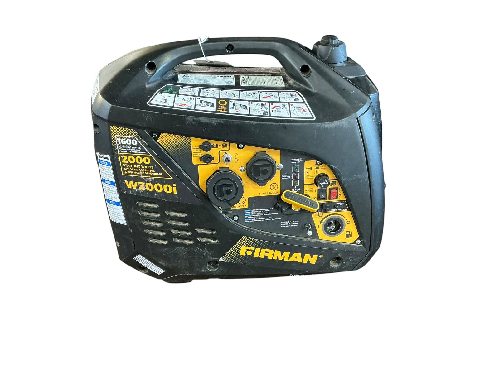 FIRMAN GENERATORS W01682 E75010862