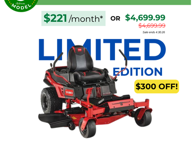 Toro Limited Edition 50" Zero Turn Mower