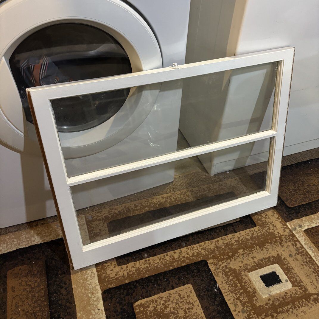 Twelve 1950s Original Glass Windows