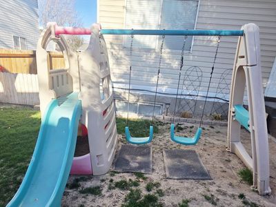 Step 2 Swing Set w/ Slide and Playhouse