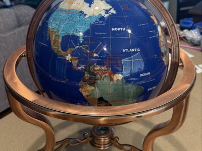 Gemstone globe