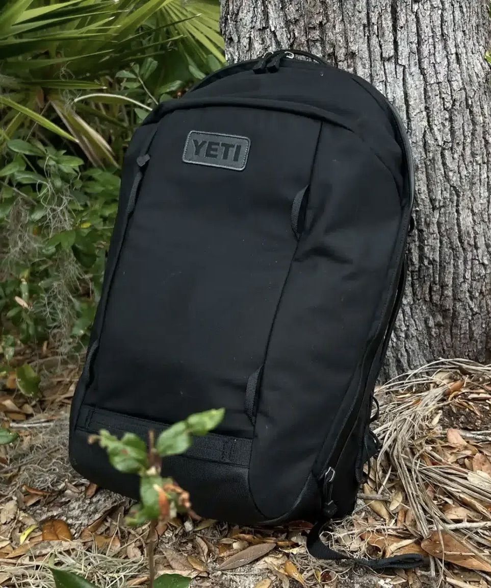 Yeti 35L travel Backpack Carry-on, Black, built tough, Located in Alpine, UT