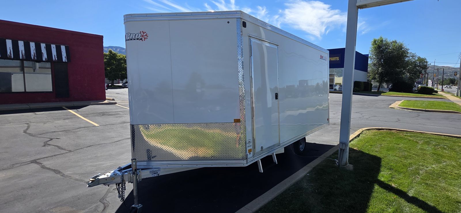 2025 Snopro 14' Hybrid Snowmobile/UTV Aluminum Enclosed Trailer