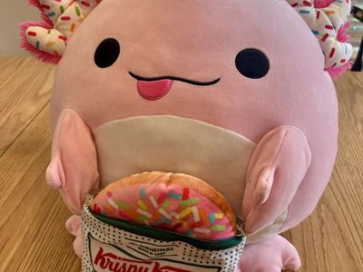 Snackles Series 2 Axolotl & Krispy Kreme 16 Inch Plush