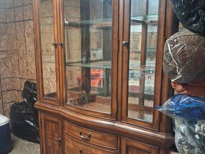 Lighted China Cabinet