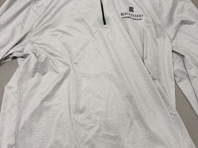 Greg Norman Collection Black Desert Championship 1/4 Zip Pullover - Large