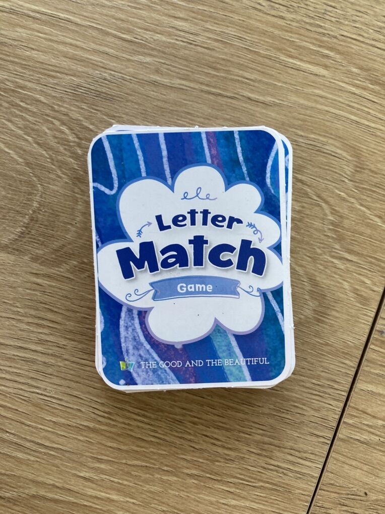 TGTB Letter Match Game FCFS