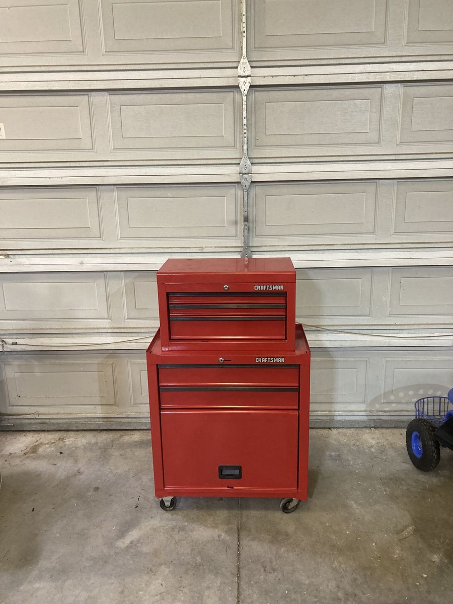 Craftsman top and bottom toolbox