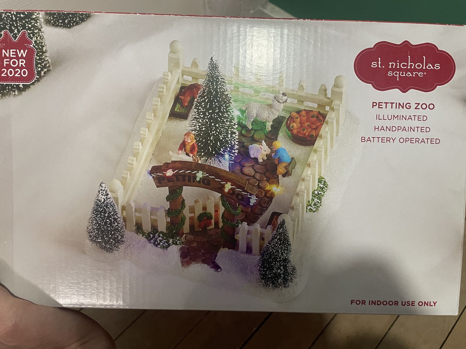 St. Nicholas Square Petting Zoo Christmas Village