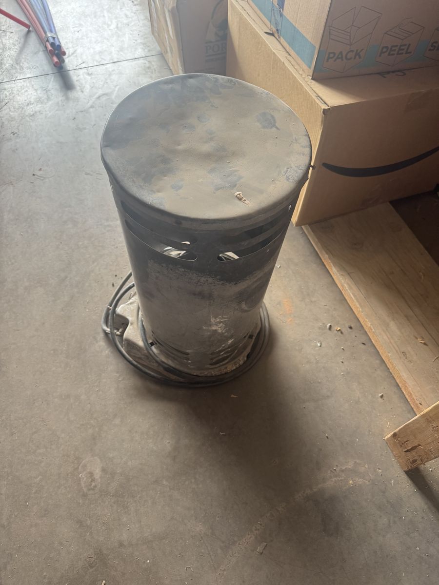 Construction heater.