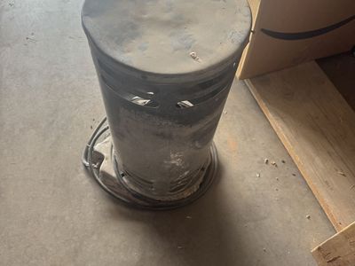 Construction heater.