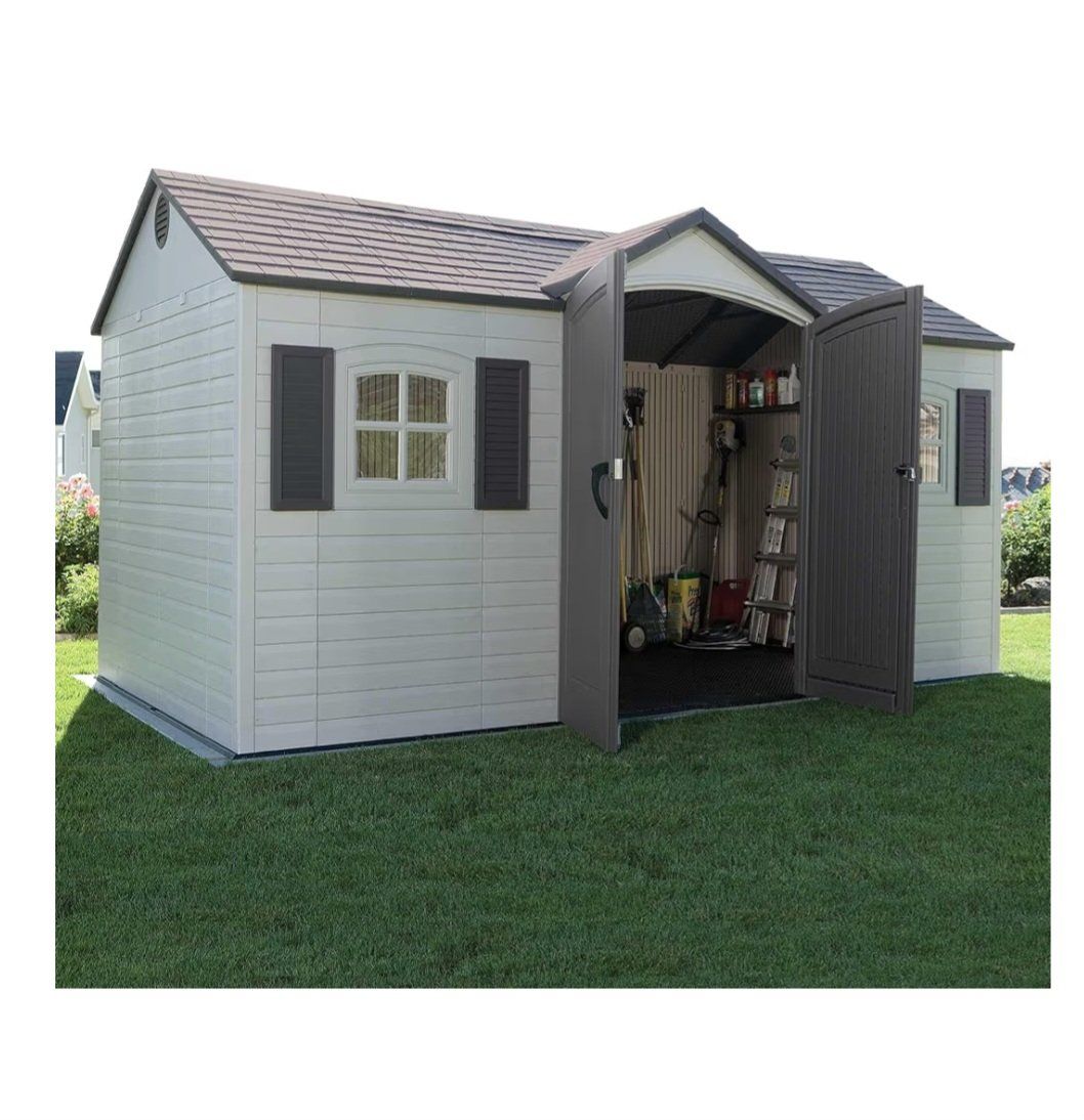 New Lifetime Shed 15 x 8  Model 6446