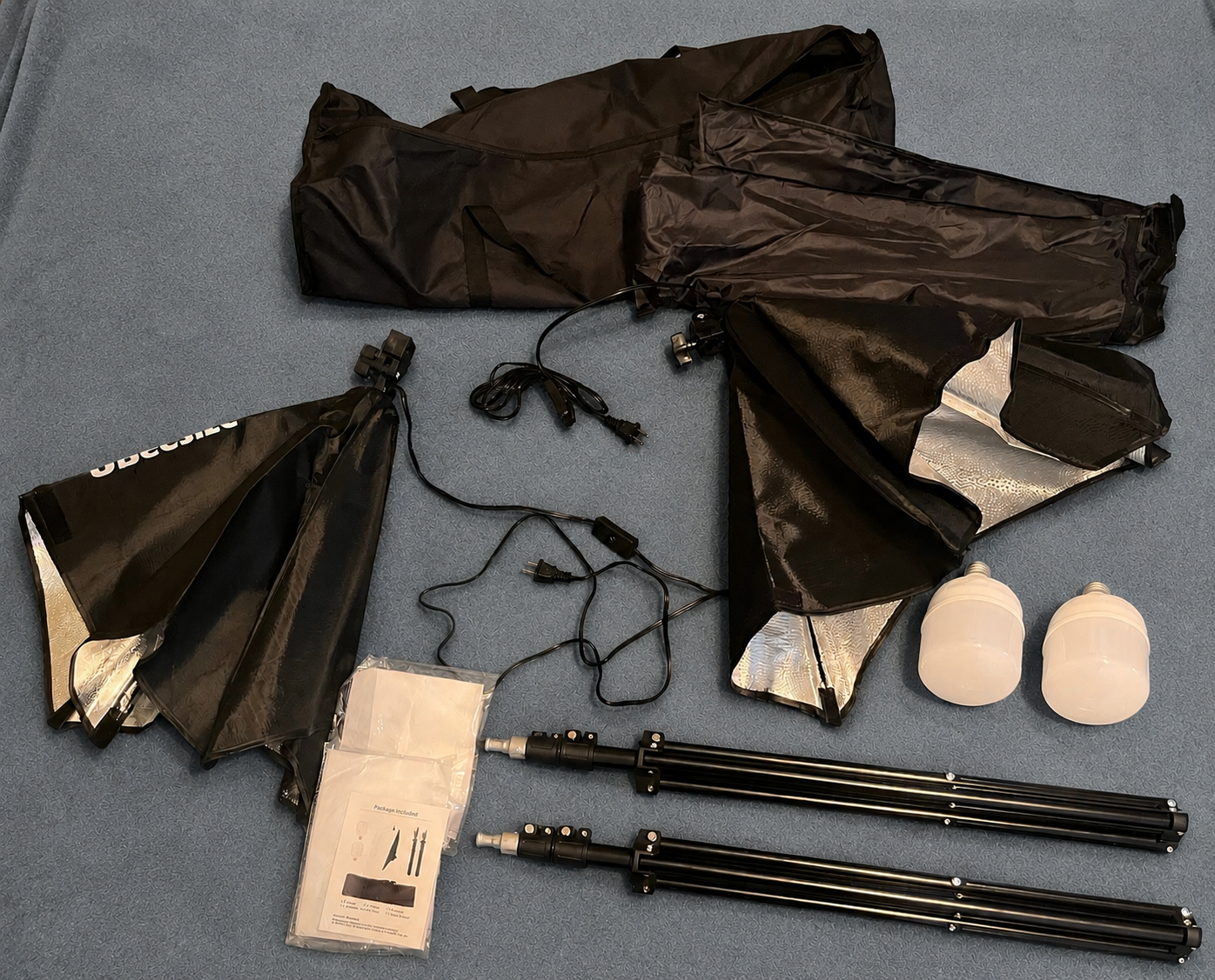 Never Used Softbox Lighting Kit
