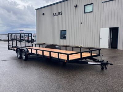 7x24 Echo EA-24-15T Utility Trailer - 7K GVWR -
