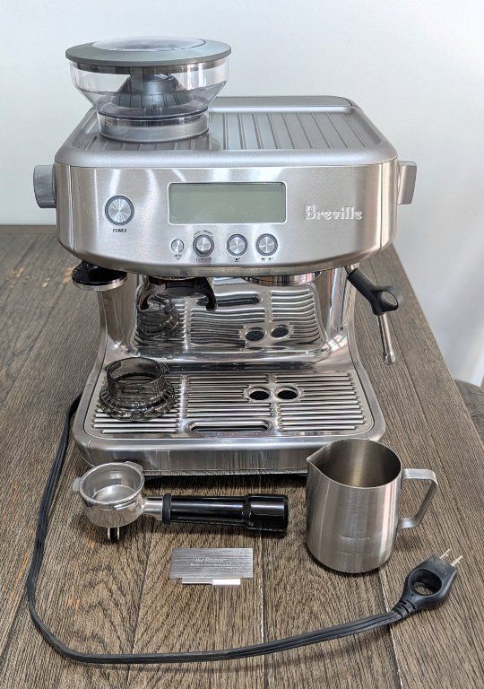 Breville Barista Pro Espresso Machine Stainless Steel with Accessories