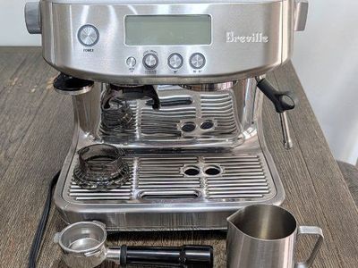 Breville Barista Pro Espresso Machine Stainless Steel with Accessories
