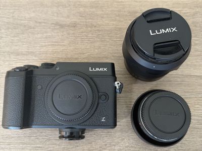 Lumix DMC-GX8 with 2 lenses
