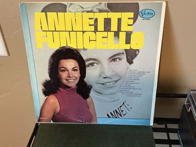 Annette Funicello Vinyl LP Record Vista Records BV-4037 Used