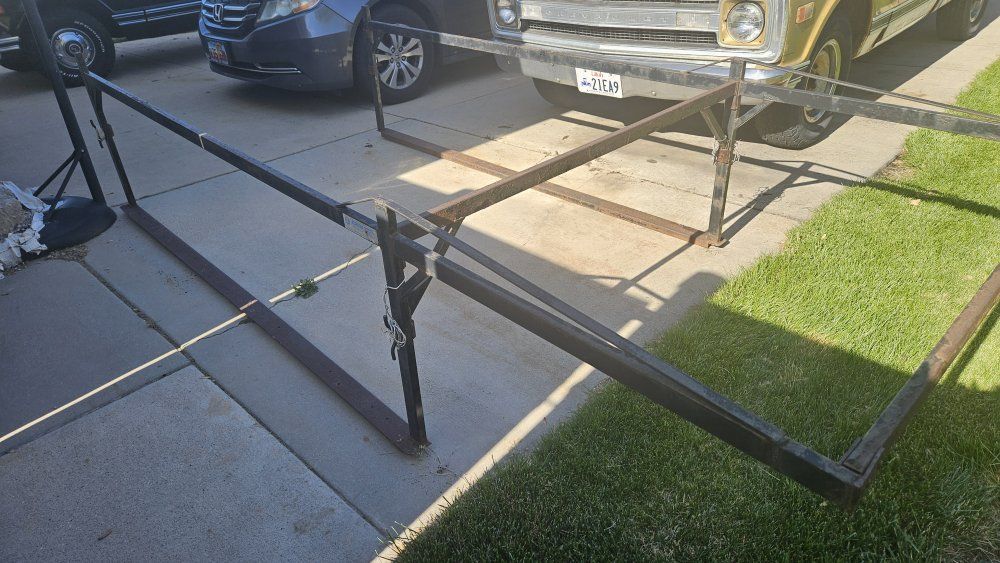 Truck utility rack for 8 ft bed