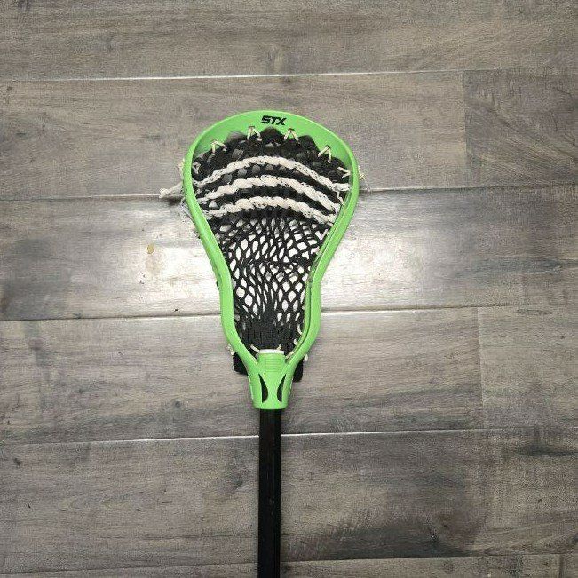 40" STX AMP Attack/Midfield Lacrosse Stick Green