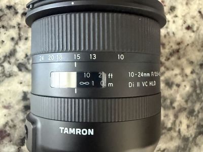 Tamron 10-24mm F/3.5-4.5 Di II VC HLD