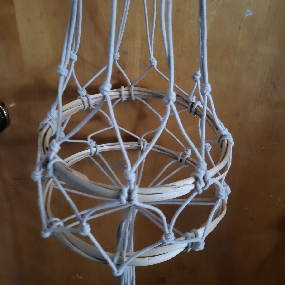 macreme 5 inch plant pot hanger