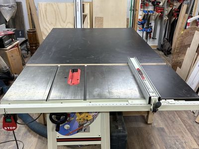 JET 10” Table Saw + Outfeed/Assembly Table & Accessories