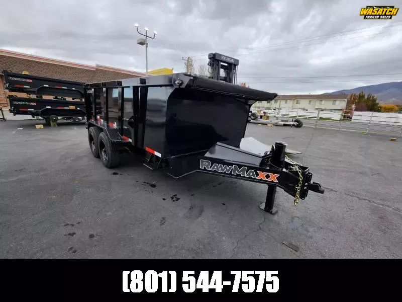 2026 RawMaxx 7X14 LTX 20K Dump Trailer