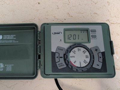 Orbit 9 Station Outdoor Sprinkler Controller Model 57899 Rainproof Timer